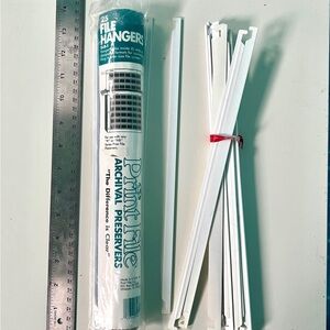 PRINT FILE Hanging File HANGER Spines 
SLB-1 Bundle for Print and Negative Pages